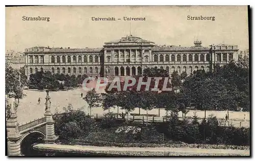 Cartes postales Strassburg Universite