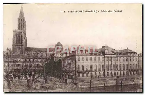 Cartes postales Strasbourg Bas Rhin palais des Rohans