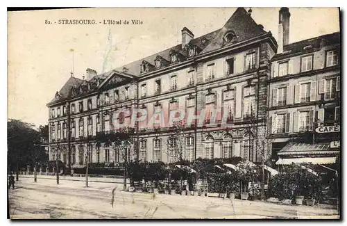 Cartes postales Strasbourg l'hotel de Ville