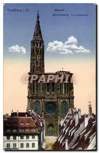 Cartes postales Strasbourg la cathedrale