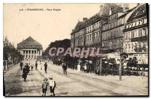 Cartes postales Strasbourg place Broglie