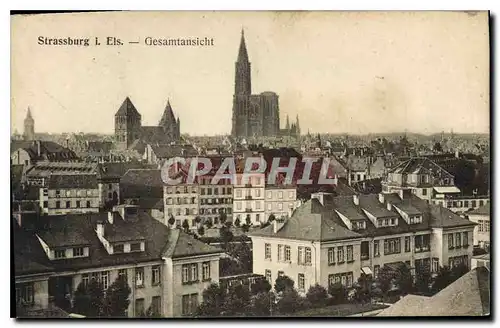 Cartes postales Strassburh Gesamtansicht