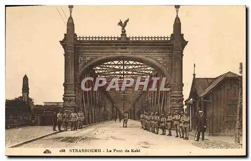 Cartes postales Strasbourg le pont de kehl