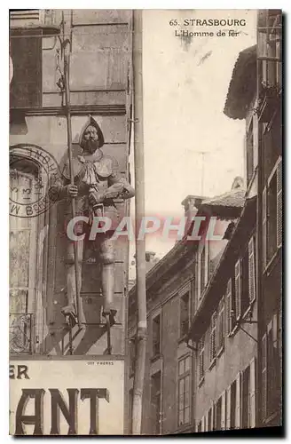 Cartes postales Strasbourg l'Homme de fer