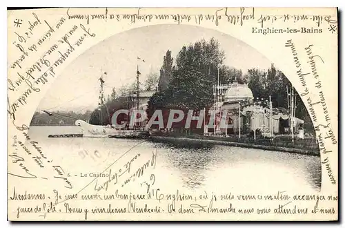 Cartes postales Enghien les Bains le casino
