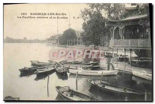 Ansichtskarte AK Enghien les Bains le Pavillon Chinois et le casino Chine China