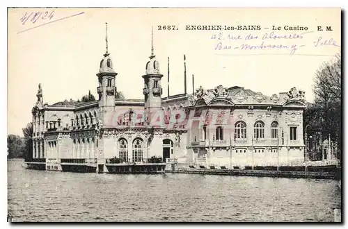 Cartes postales Enghien les Bains le casino