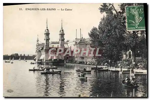 Cartes postales Enghien les Bains le casino