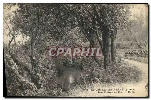 Cartes postales Enghien les Bains S et O les Bords du Ru