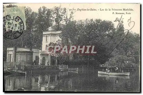 Cartes postales Enghien les Bains Lac de Princesse Mathilde