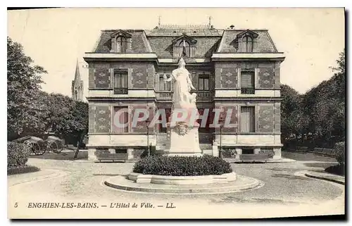 Cartes postales Enghien les Bains l'hotel de ville