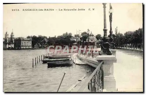 Cartes postales Enghien les Bains la nouvelle Jetee