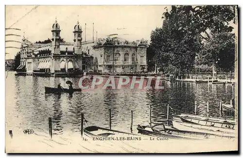 Cartes postales Enghien les Bains le casino