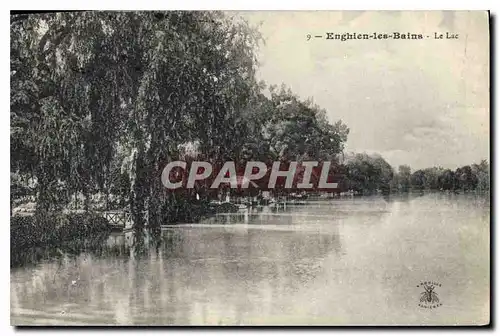 Cartes postales Enghien les Bains le lac