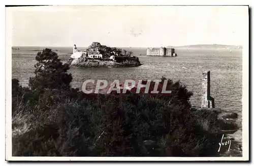 Ansichtskarte AK Carantec Finistere l'Ile Louet et le chateau du Taureau