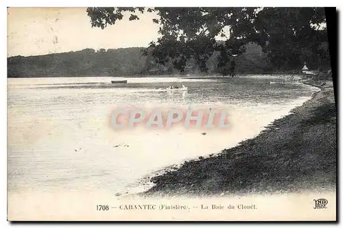 Ansichtskarte AK Carantec Finistere la Baie du Clouet