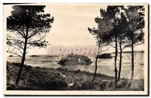 Ansichtskarte AK Carantec Finistere l'Ile Louet et le chateau du Taureau