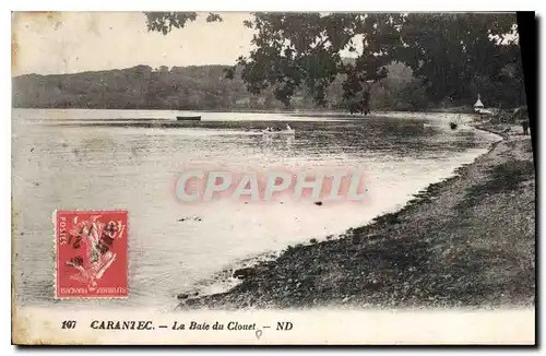 Ansichtskarte AK Carantec la Baie du Clouet