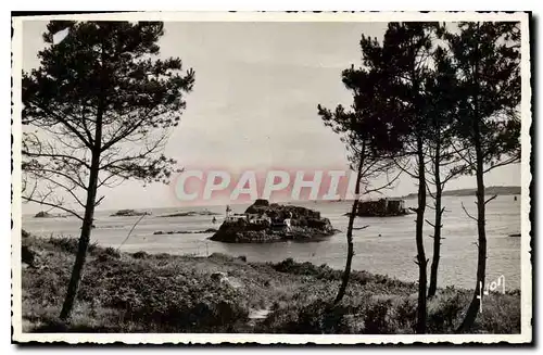 Cartes postales Carantec Finistere l'Ile et le chateau du Taureau