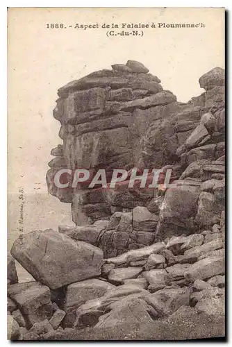 Cartes postales Aspect de la Falaise a Ploumanac'h C du N