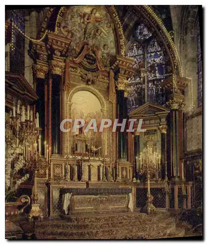 Ansichtskarte AK N D de Liesse le Sanctuaire le retable la colonnade de jaspe et l'aro triomphal sont l'ex Voto d