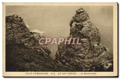 Cartes postales Cote d'emeraude le Cap Frehel La Fauconniere