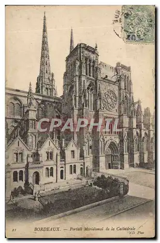 Cartes postales Bordeaux Portail Meridional de la cathedrale