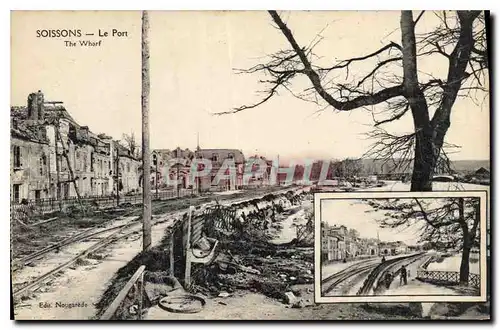 Cartes postales Soissons le port