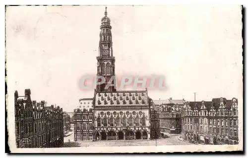 Ansichtskarte AK Arras la place et les Maisons