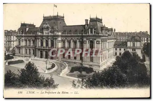 Cartes postales Lyon la Prefecture du Rhone