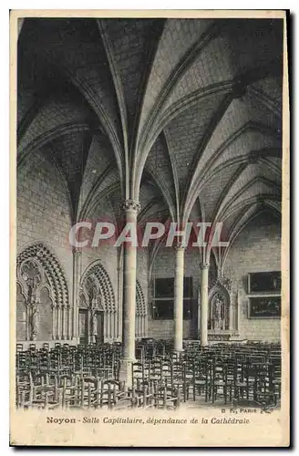 Cartes postales Noyon salle capitulaire dependance de la cathedrale