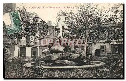 Cartes postales Toulouse Monument de Roland