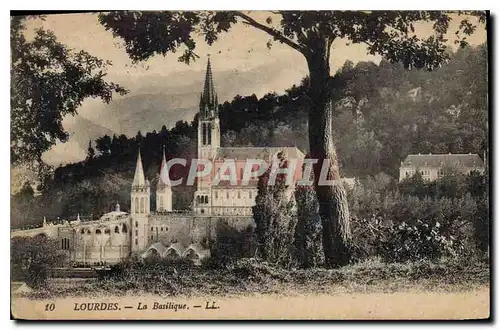 Cartes postales Lourdes la Basilique