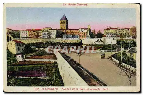 Ansichtskarte AK La Haute Garonne St Gaudens avenue de la gare et nouvelle route