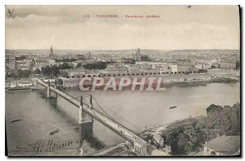 Cartes postales Toulouse panorama generale