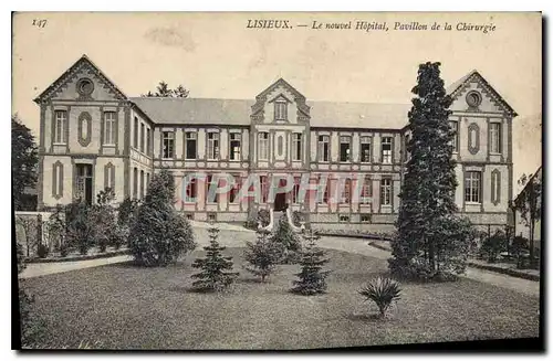 Cartes postales Lisieux le nouvel hopital Pavillon de la Chirurgie