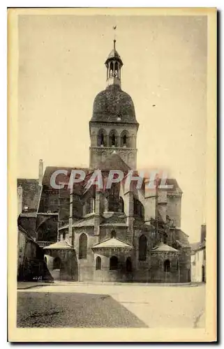 Ansichtskarte AK Beaune Cote d'Or Abside de l'eglise Notre Dame