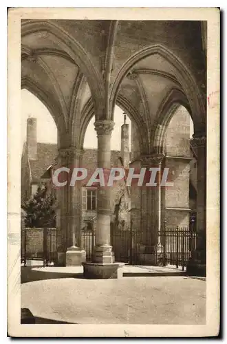 Cartes postales Beaune Collegiale Notre Dame auvent