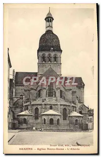 Ansichtskarte AK Beaune eglise Notre Dame l'Abside