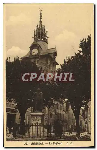 Cartes postales Beaune le Beffroi