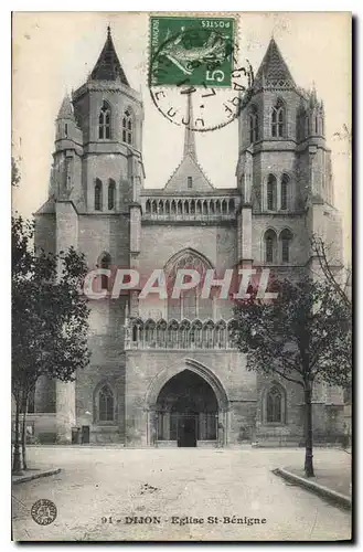 Ansichtskarte AK Dijon eglise St Benigne