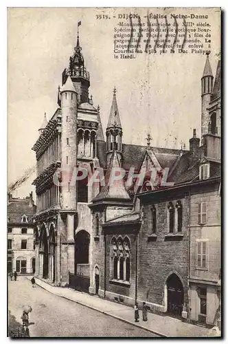 Cartes postales Dijon eglise Notre Dame monument historique du XIII siecle