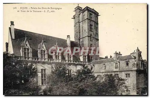 Cartes postales Dijon palais des Ducs de Bourgogne et tour de la Terrasse