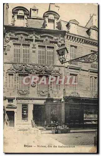 Cartes postales Dijon maison dite des Ambassadeurs