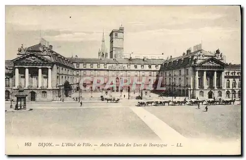 Ansichtskarte AK Dijon l'hotel de Ville ancien palais des Ducs de Bourgogne