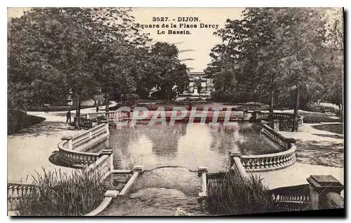 Ansichtskarte AK Dijon Square de la place darcy le Bassin