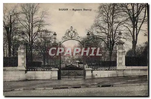 Cartes postales Dijon Square darcy