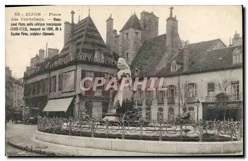 Cartes postales Dijon Place des Cordeliers