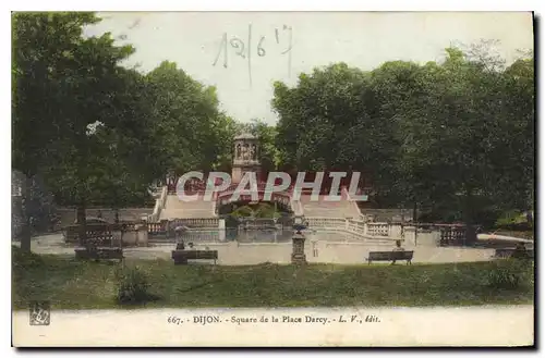 Cartes postales Dijon Square de la Place Darcy