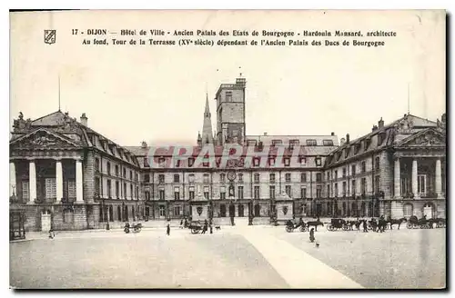 Ansichtskarte AK Dijon Hotel de Ville ancien palais des etats de bourgogne